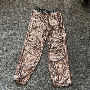 Free People Rose Gold Sequin Pants. OBO